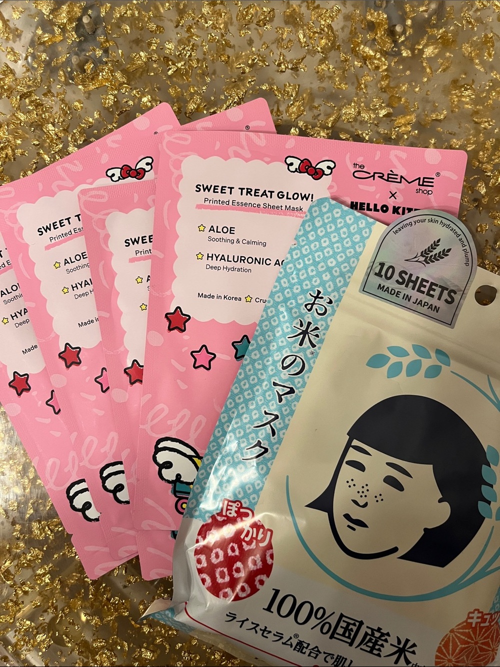 Hello Kitty Sweet Treat Glow! Pink Printed Essence Sheet Mask - The Crème Shop